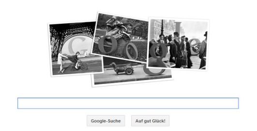 Robert Doisneau Google Doodle