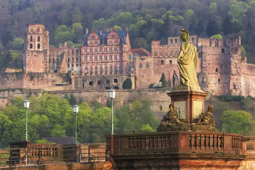 Heidelberger Schloss in Süddeutschland