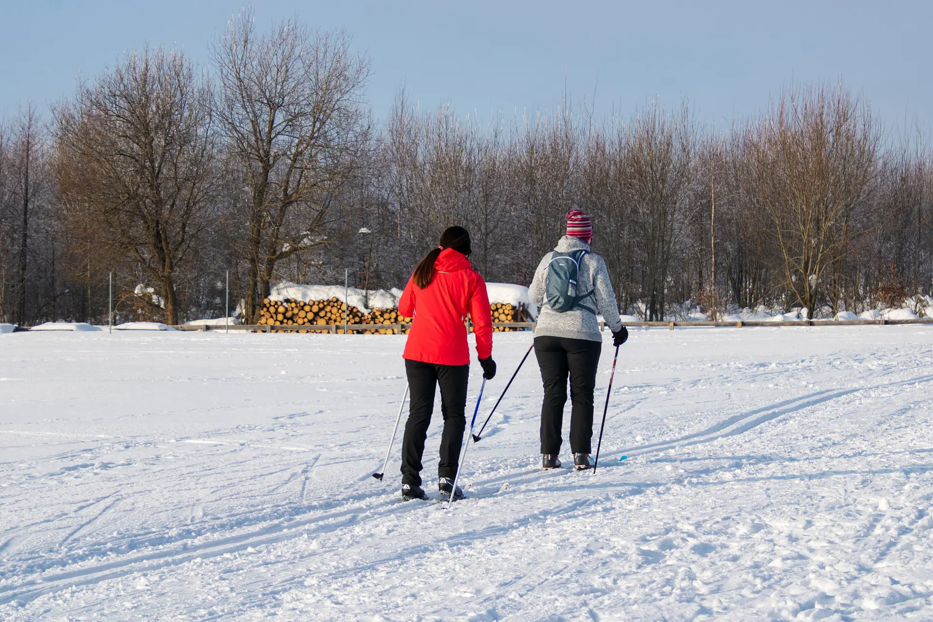 Abnehmen im Winter über Langlauf Ski